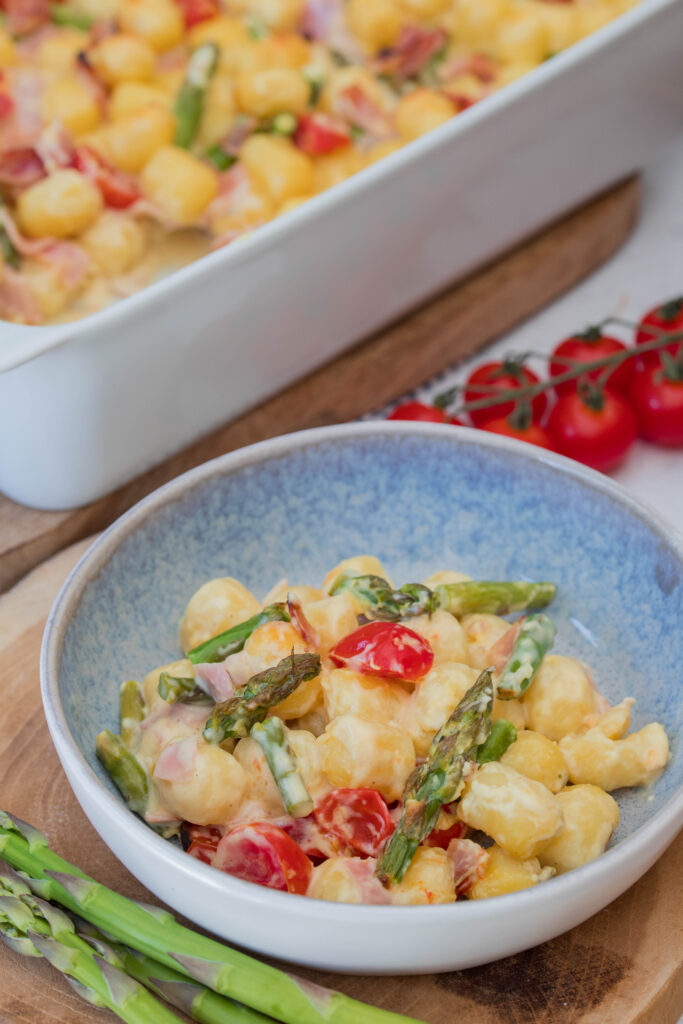 Gnocchi mit grünem Spargel Gnocchi mit grünem Spargel