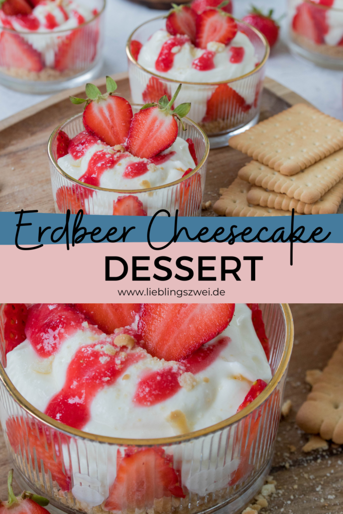 Erdbeer Cheesecake Dessert Erdbeer Cheesecake Dessert