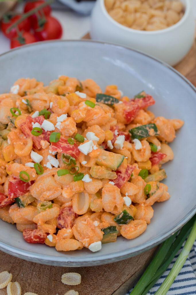 Sommerlicher Nudelsalat