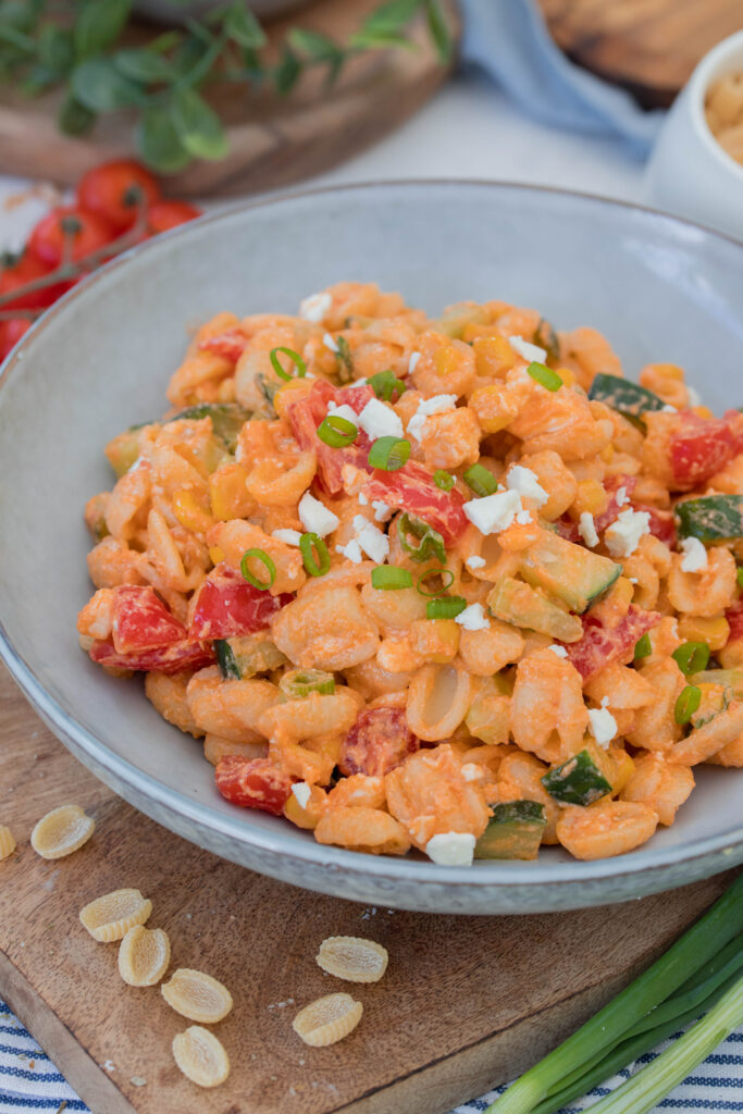 Sommerlicher Nudelsalat