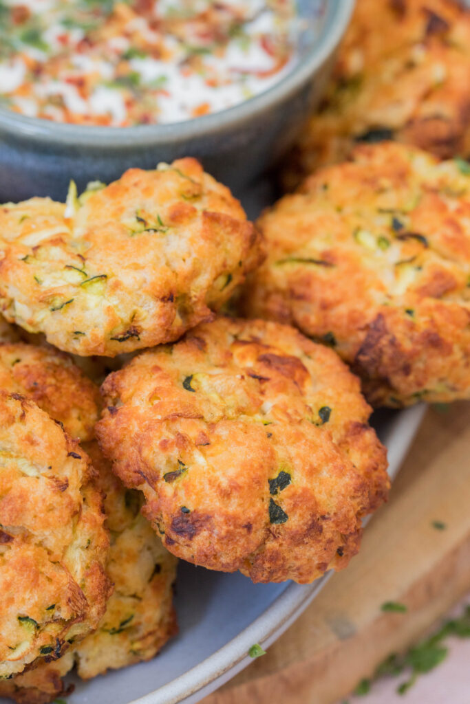 Zucchini-Feta Nuggets Zucchini-Feta Nuggets