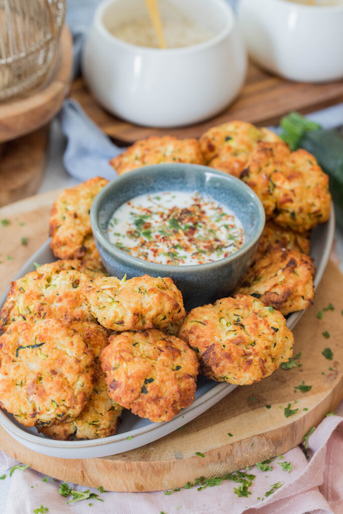 Zucchini-Feta Nuggets Zucchini-Feta Nuggets