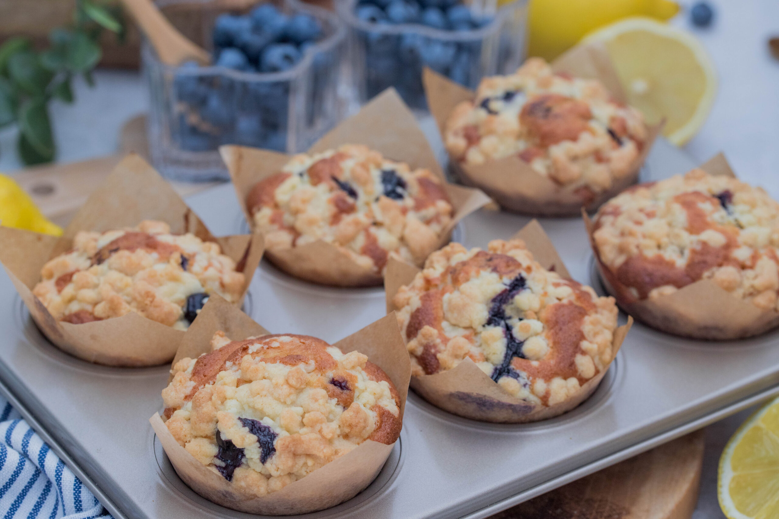 Heidelbeer-Streusel Muffins Heidelbeer-Streusel Muffins