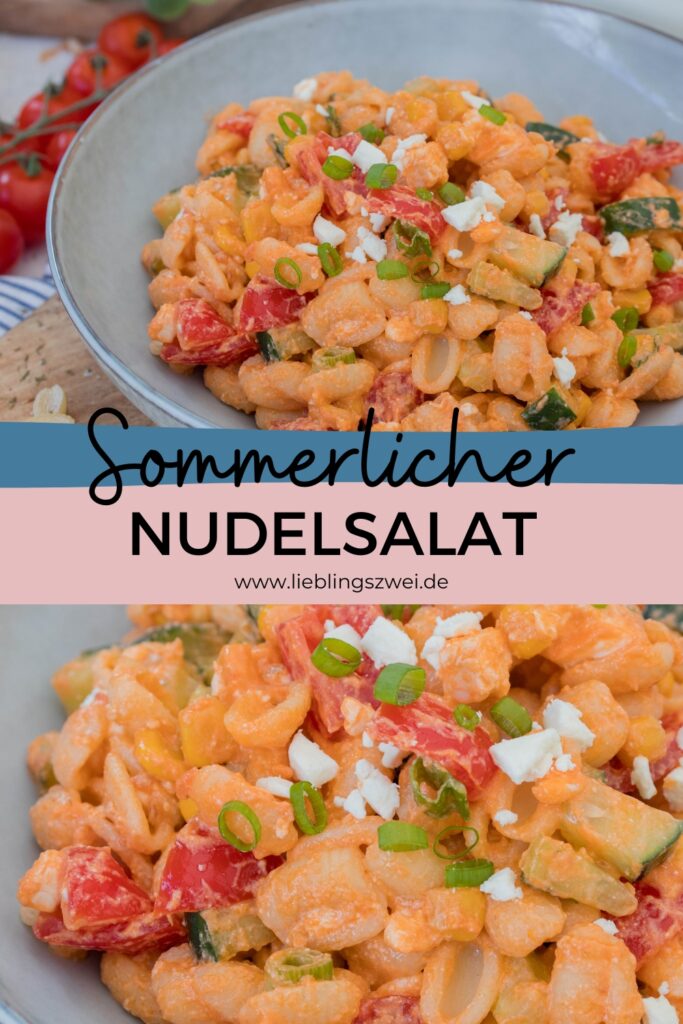 Sommerlicher Nudelsalat