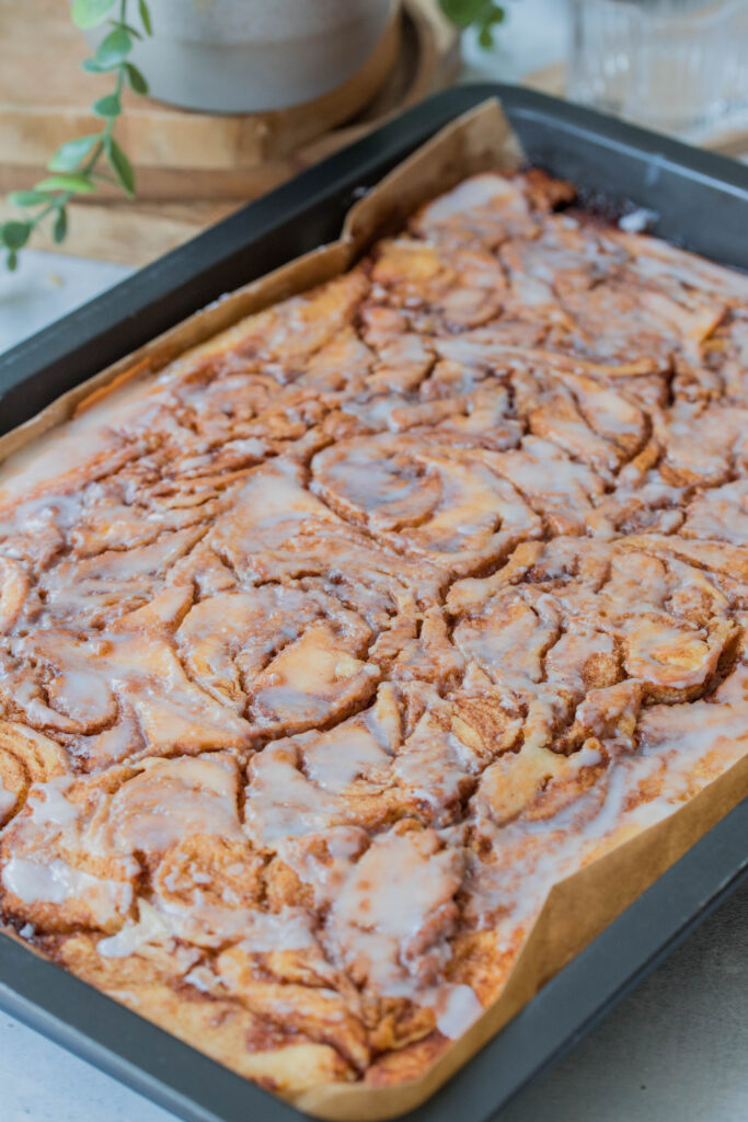 Zimtschneckenkuchen vom Blech Zimtschneckenkuchen vom Blech