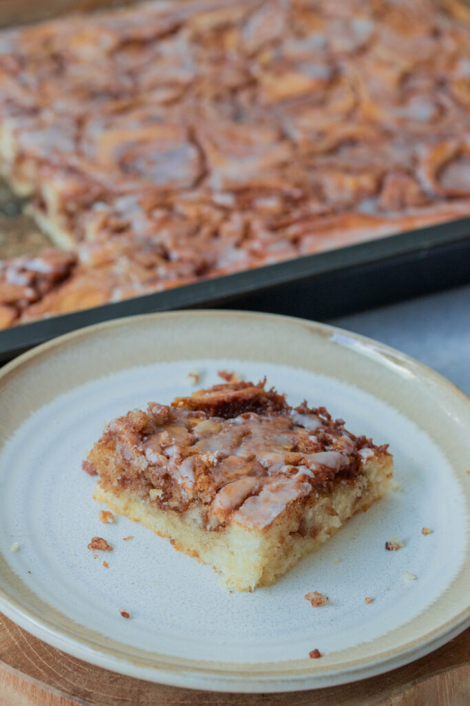 Zimtschneckenkuchen vom Blech Zimtschneckenkuchen vom Blech