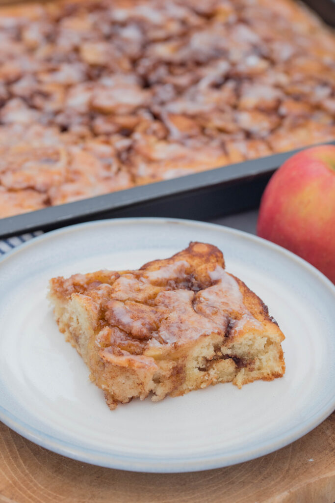 Apfel-Zimtschneckenkuchen Apfel-Zimtschneckenkuchen