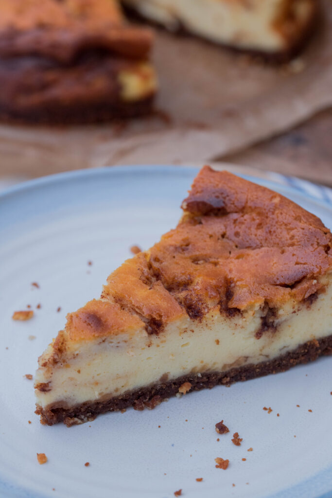 Käsekuchen mit Zimtswirl
