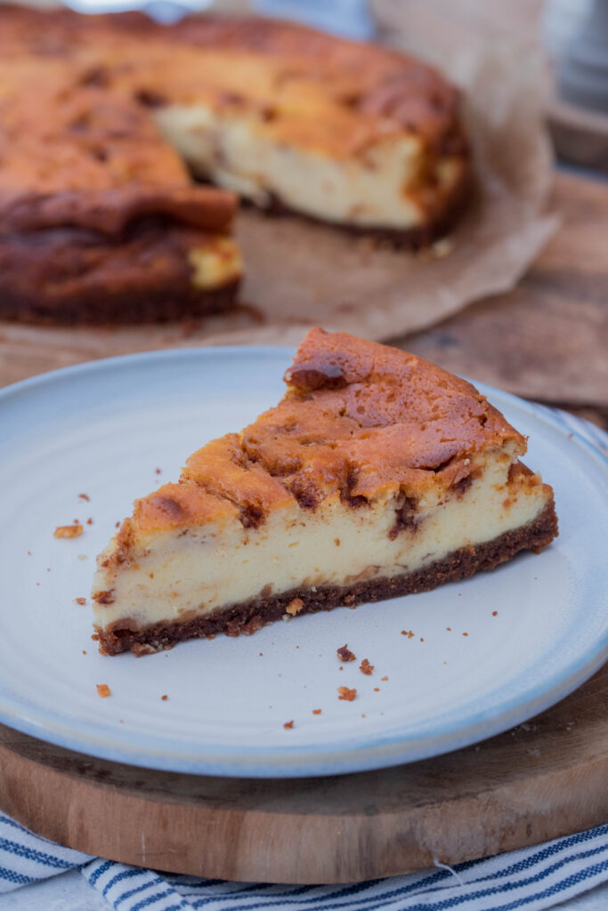 Käsekuchen mit Zimtswirl