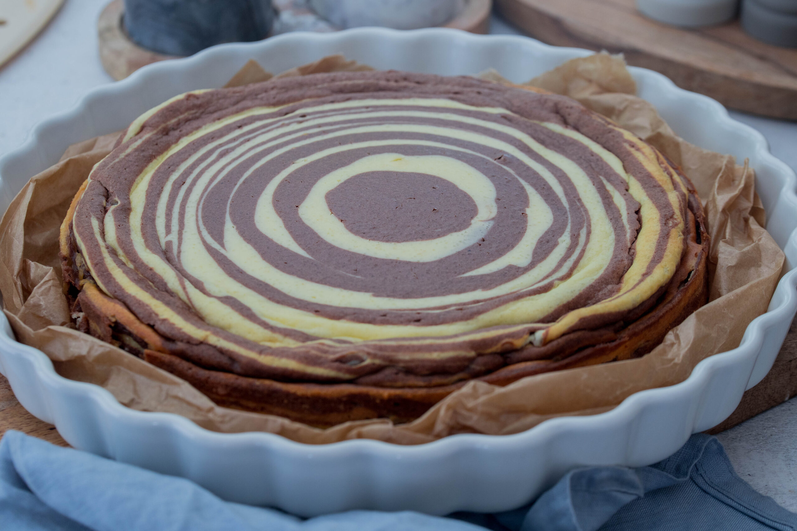 Zebra-Käsekuchen Zebra-Käsekuchen